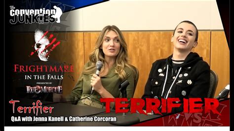 catherine corcoran terrifier scene|Terrifier Interview: Jenna Kanell and Catherine Corcoran Take。